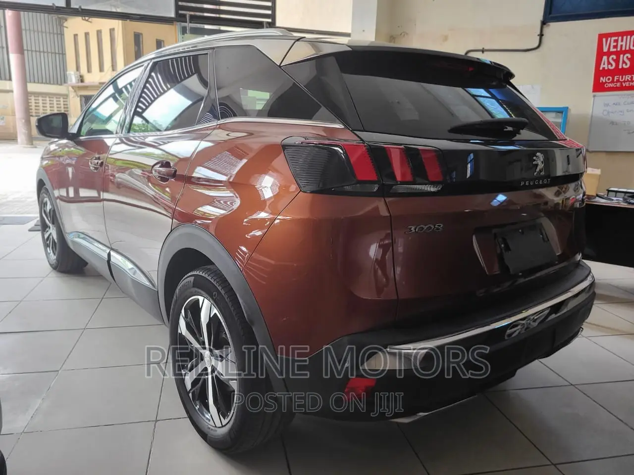 Peugeot 3008 2018 Orange