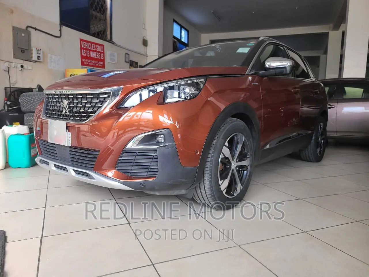 Peugeot 3008 2018 Orange