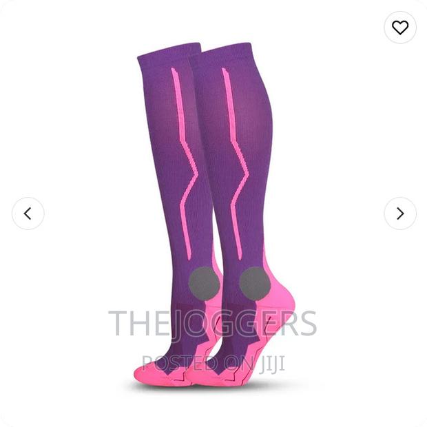 High Quality Compression Socks (20-30mmhg) Running,Travel - thumbnail 7