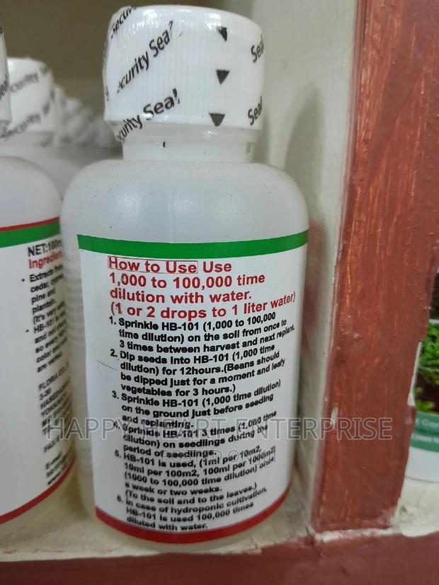 Hb 101 Natural Plant Stimulant/Vitalizer 100ml - thumbnail 5
