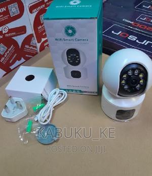 New Dual Lens Smart CCTV Camera Wifi Ip Home Security Camera - thumbnail 2