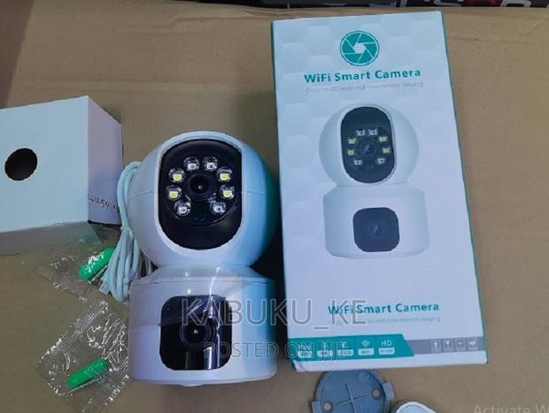 2mp Indoor Smart Wifi Camera V380 Dual Lens.