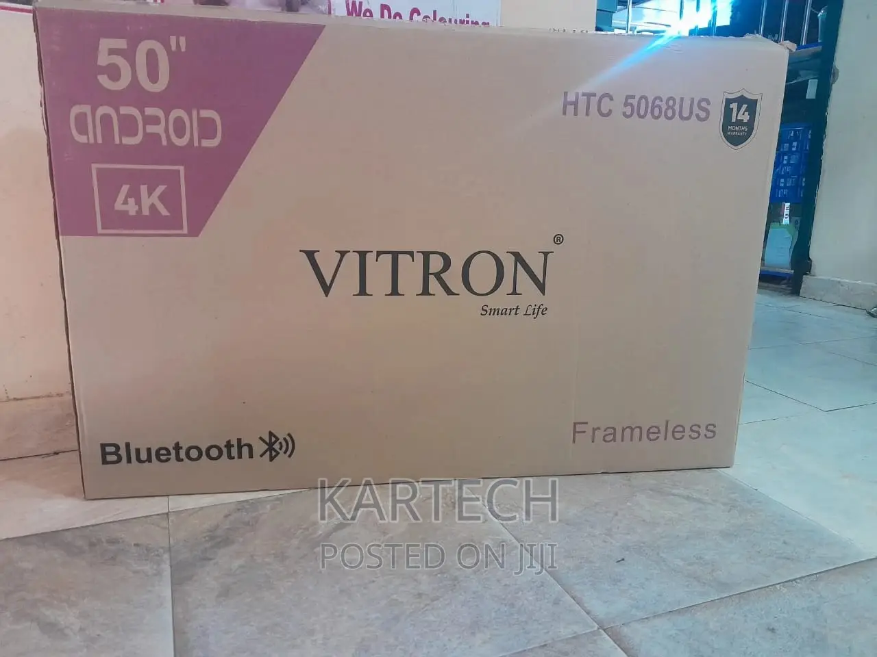 Vitron 50" Smart Android Tv