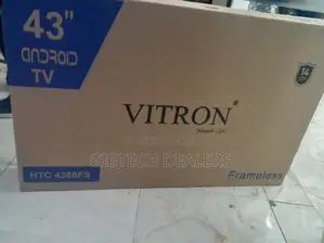 Vitron 43" Inches Smart Android Tv