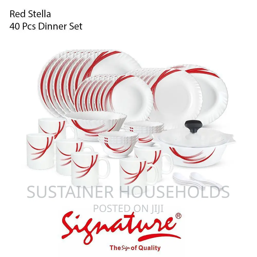*Signature 40 PCS Dinner Set*
 at 8000/- Per Set