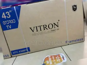 Vitron 43 Inch Smart Android Frameless Tv