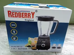* Redberry 3in1 Blender Available