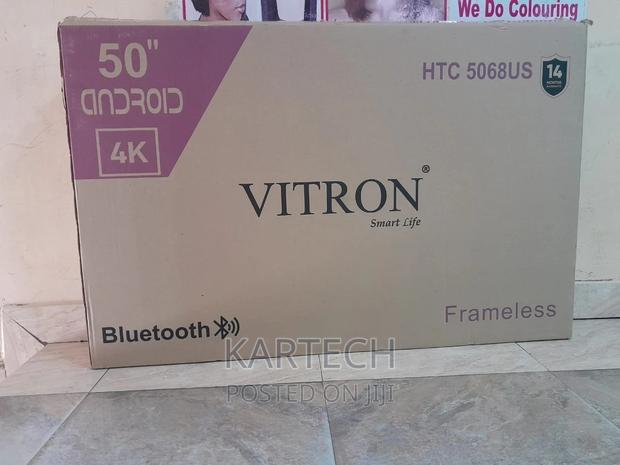 Vitron 50" Inches Uhd Frameless Smart Tv - main view
