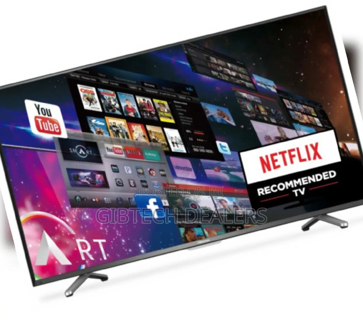 Vitron 43 " Frameless Smart Tv