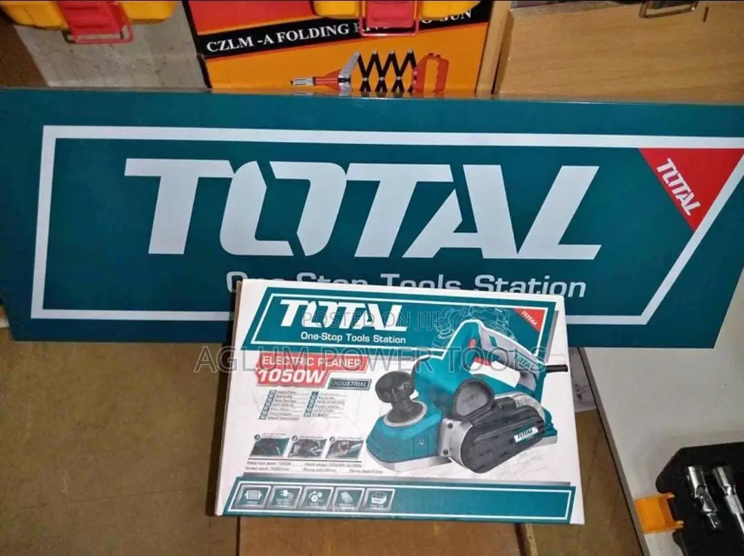 Electric Planer 1050W Total Wood Working Finishing Machine
