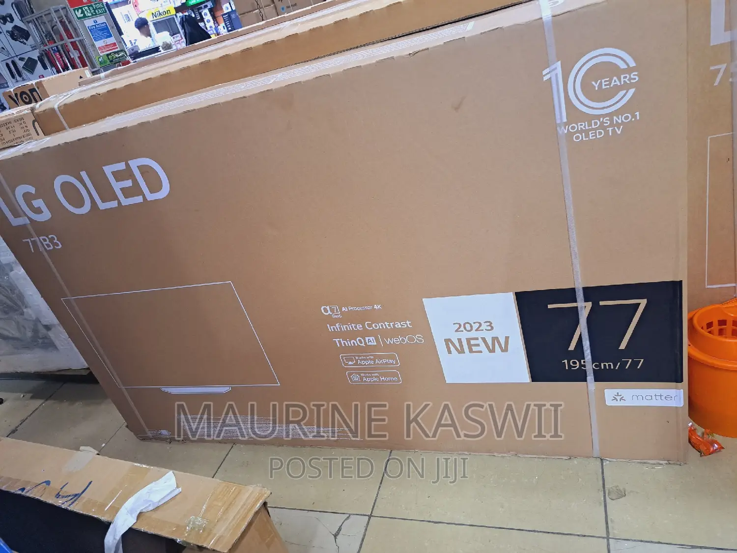 LG 77′′ Oled77b3 Oled Smart Tv