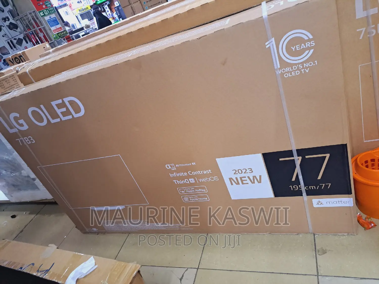 LG 77′′ Oled77b3 Oled Smart Tv