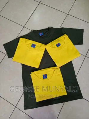 Yellow Cotton T-shirts