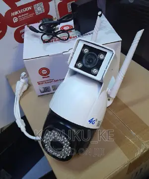 4G Dome Dual Lens Wireless Smart PTZ CCTV Camera