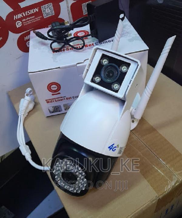 4G Dome Dual Lens Wireless Smart PTZ CCTV Camera