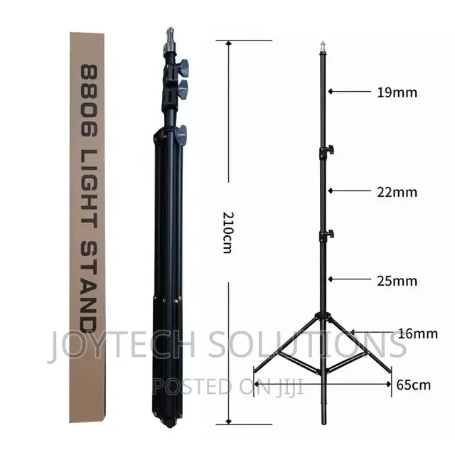 8806 Light Stand. 2.1 Height , Upto 5kg