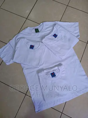 Pure White Plain T-Shirts