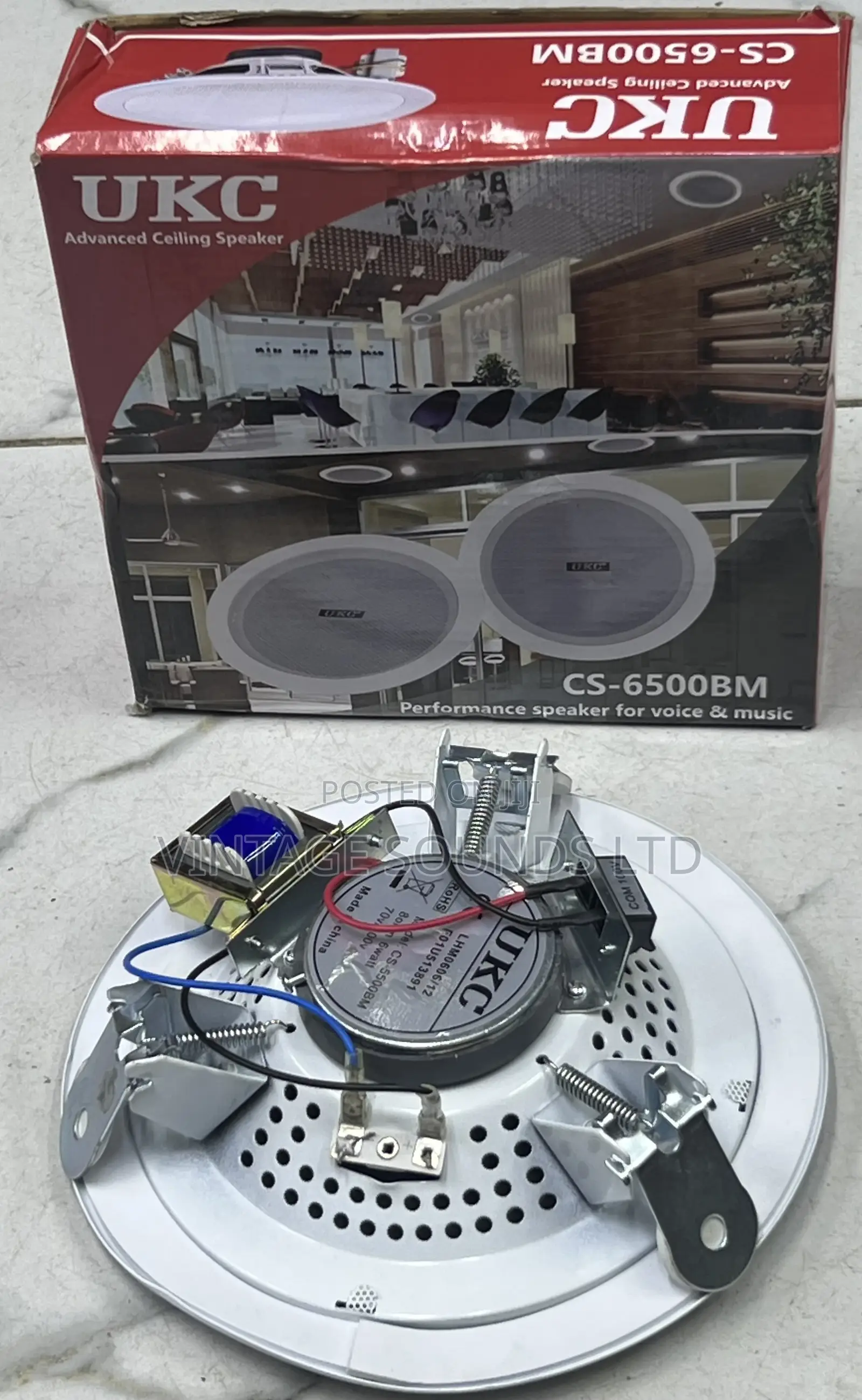 UKC Advanced Ceiling Speaker CS-6500BM 6inches