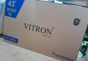 43" Inches Vitron Smart Android Frameless Tv