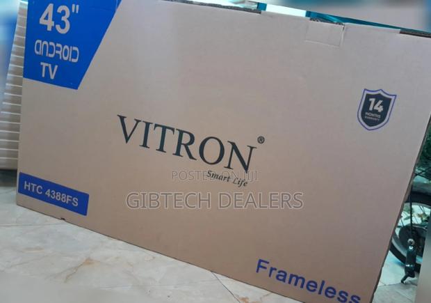 43" Inches Vitron Smart Android Frameless Tv - thumbnail 2