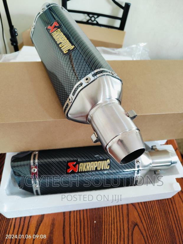 Original Akrapovic Exhaust System - main view
