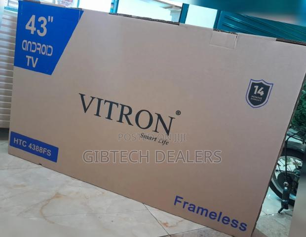 43" Inch Vitron Smart Android Frameless Tv - main view