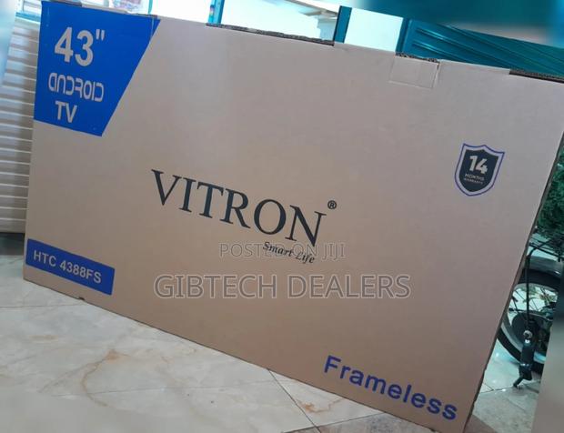 43" Inch Vitron Smart Android Frameless Tv - thumbnail 3