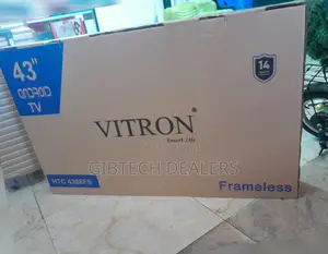 43" Vitron Smart Android Frameless Tv