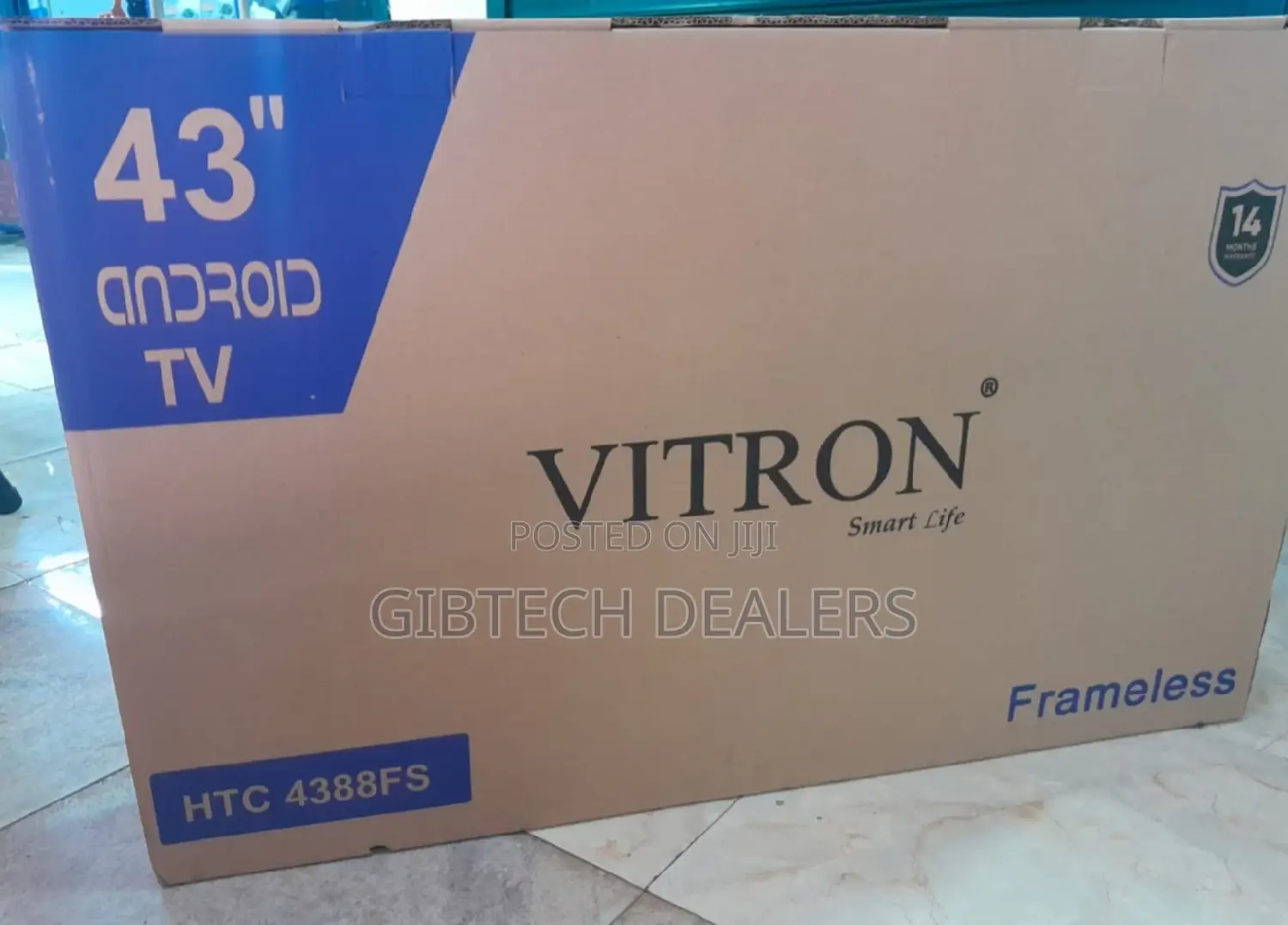 Vitron 43" Smart Android Tv