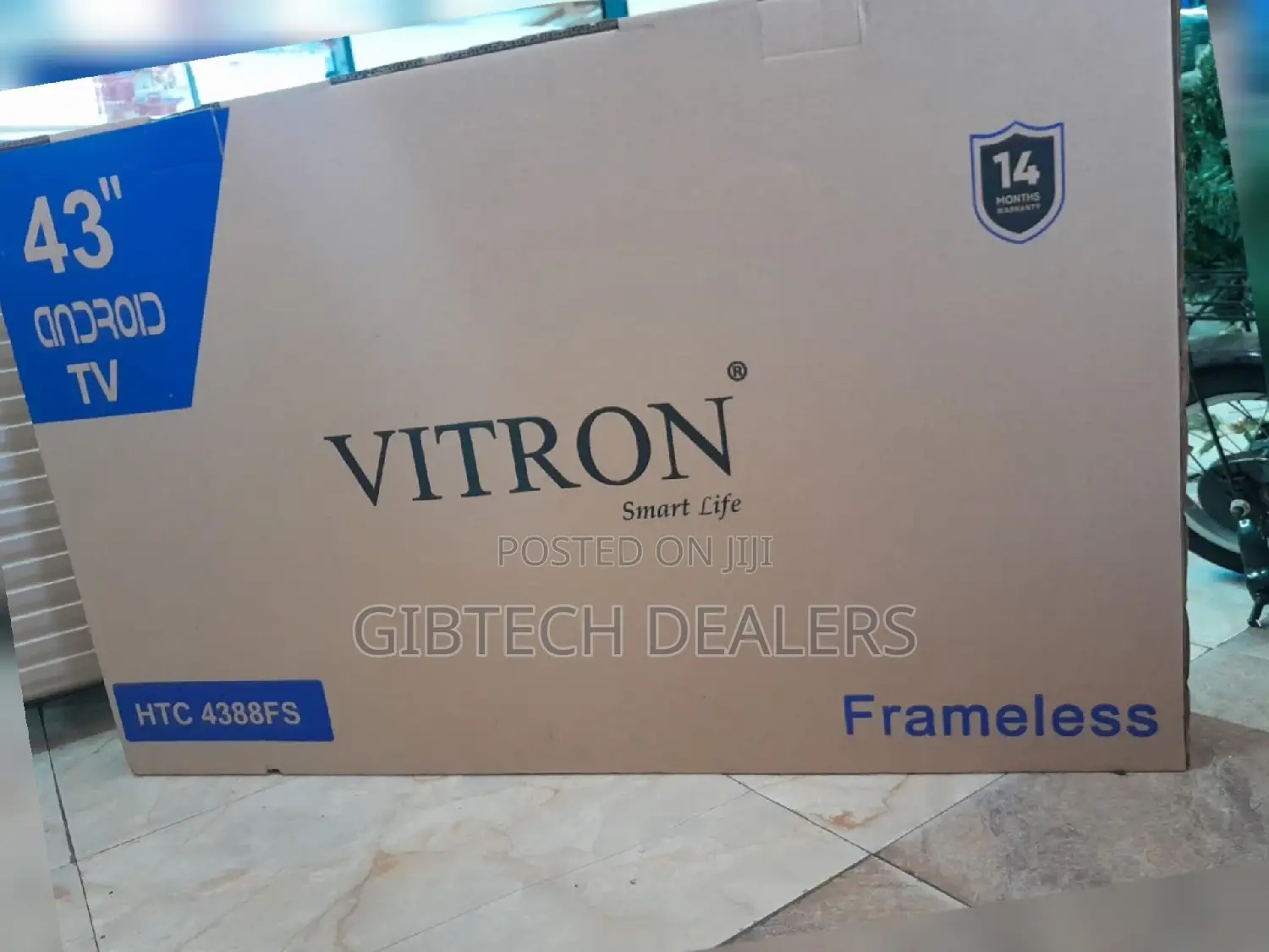 43" Inch Vitron Smart Android Tv