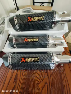 Universal Motorcycle Exhaust Pipe, Akrapovic With Db Killer