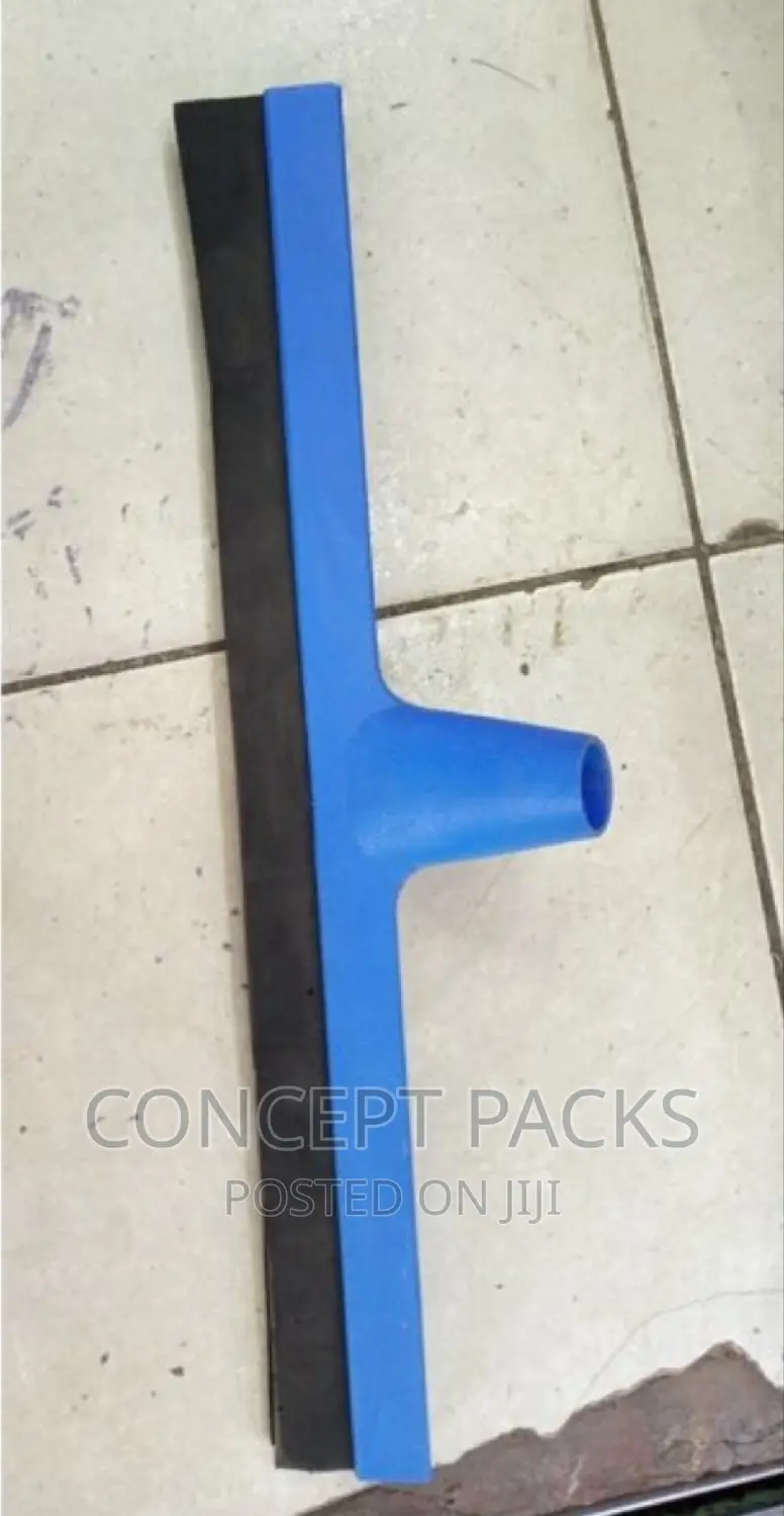 17" Floor Squeegee With Handle