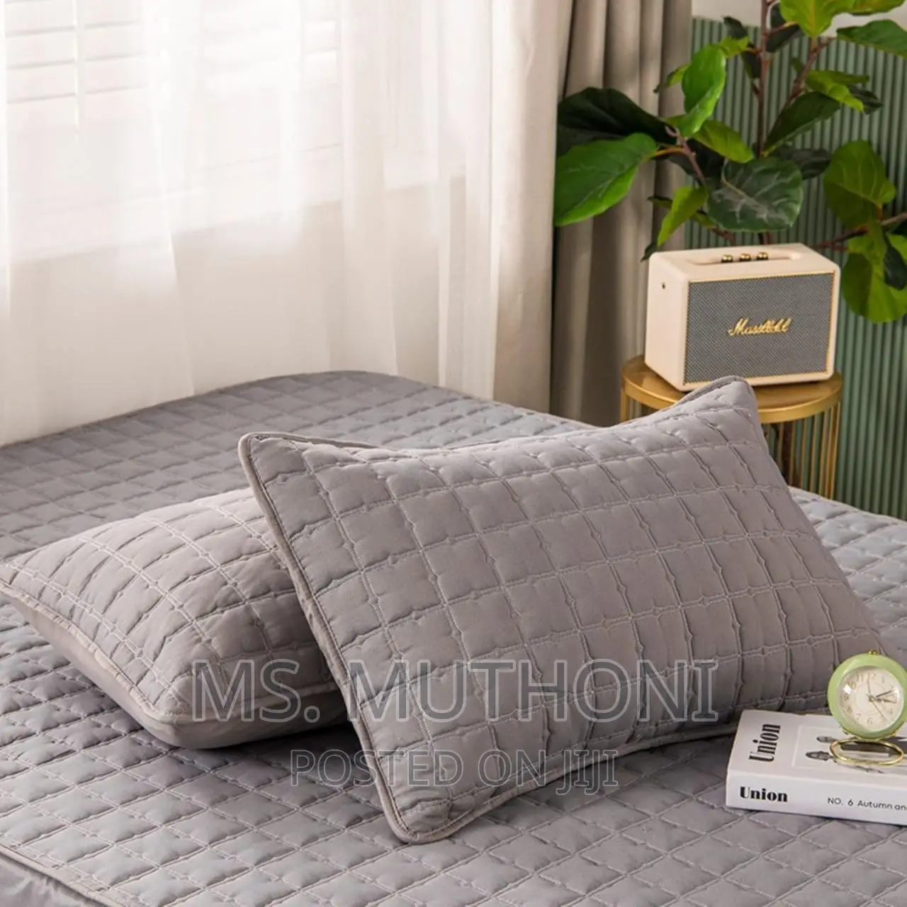 2 Quilted Water Proof Pillow Protectors