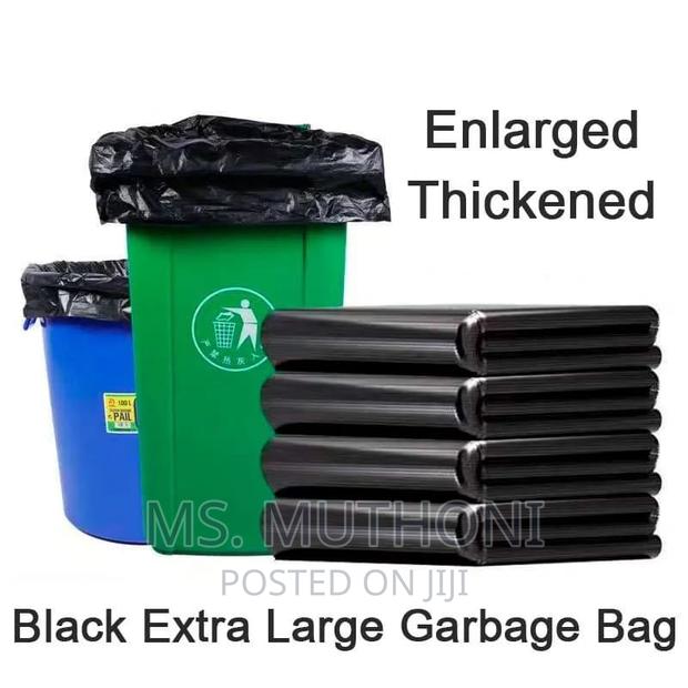 50 PCS Medium Duty Disposable Garbage/ Trash Bags* - main view