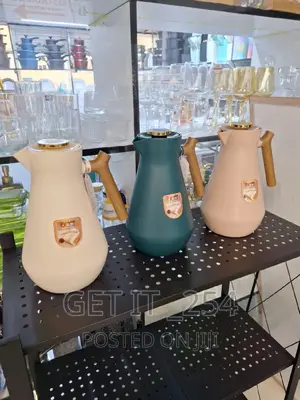 Wooden Handle Vacuum Flask