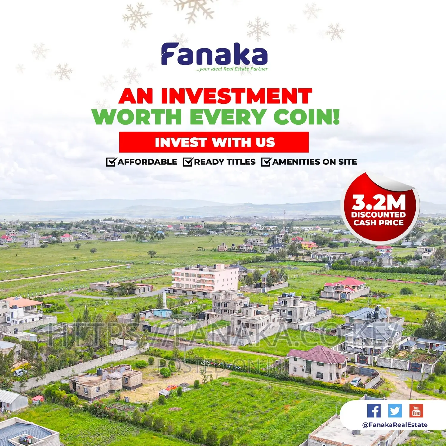 Katani Syokimau 50 by 100 Plots Ww^