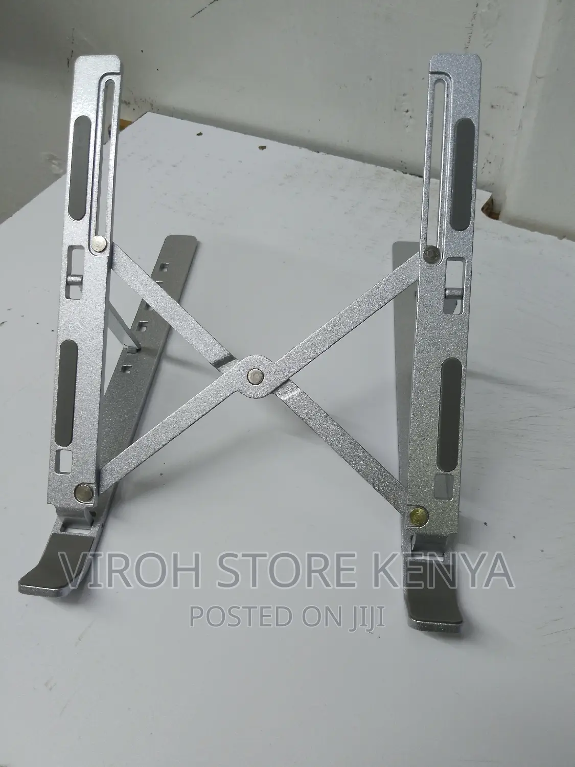 Metallic Laptop Stand - Adjustable
