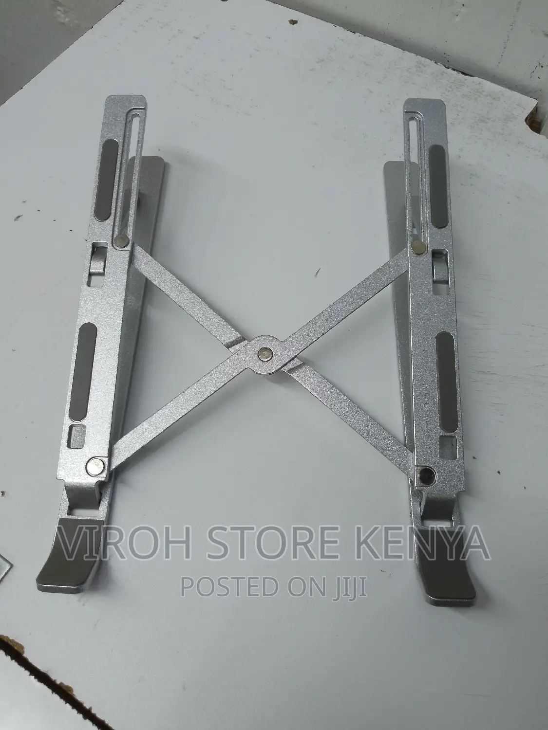 Metallic Laptop Stand - Adjustable