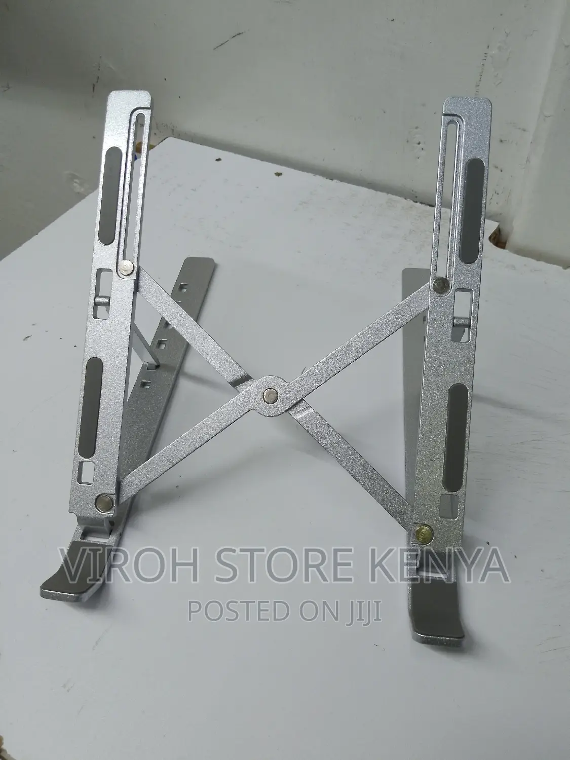 Metallic Laptop Stand - Adjustable