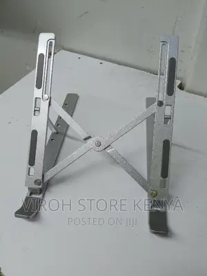 Metallic Laptop Stand - Adjustable