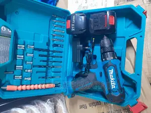 21v Makita Rechargeable Drill With 2 Batteries