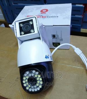 Simcard CCTV PTZ Nanny Camera With Dual Lenses 4G Dome - thumbnail 2