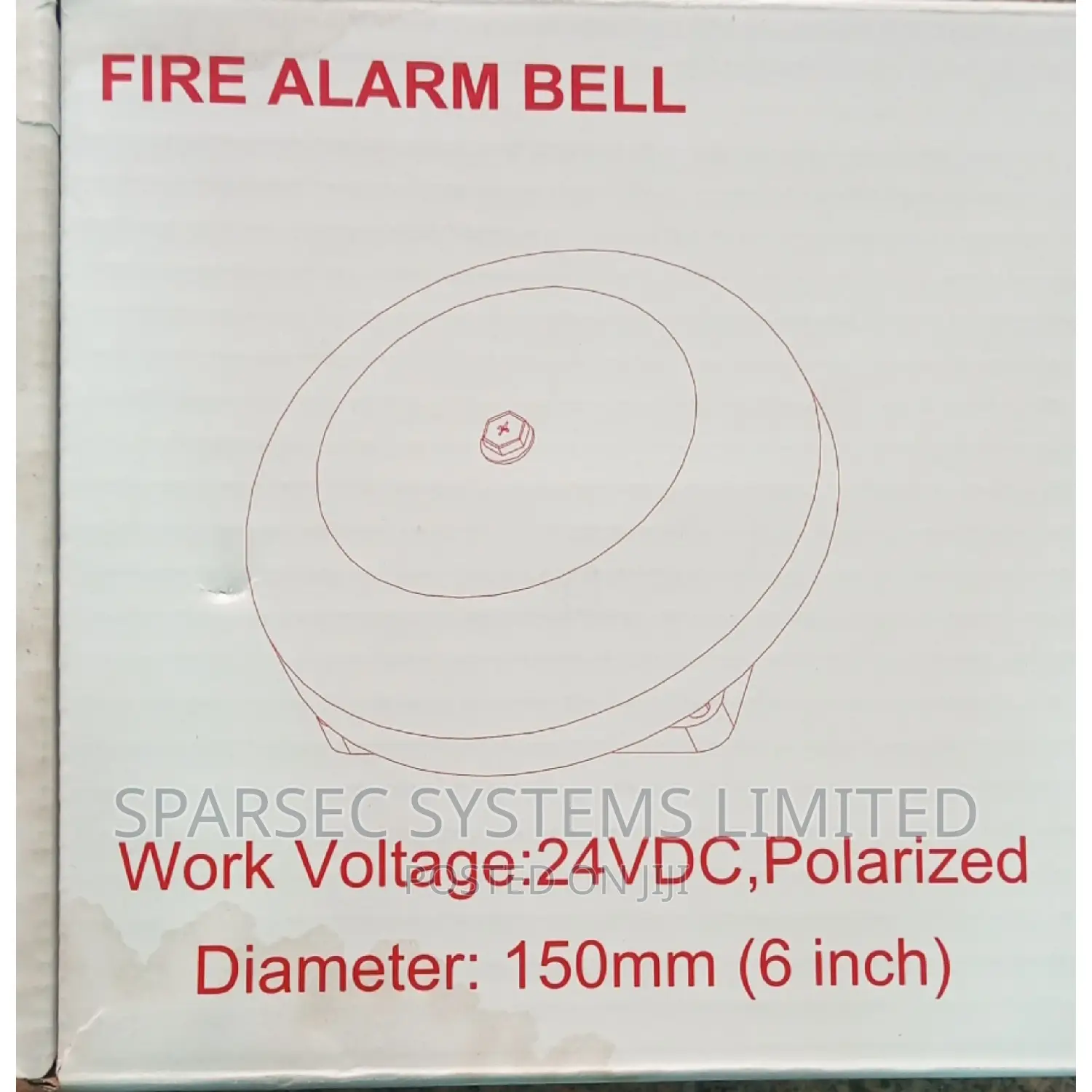 Asenware Fire Bell Sound Alarm System