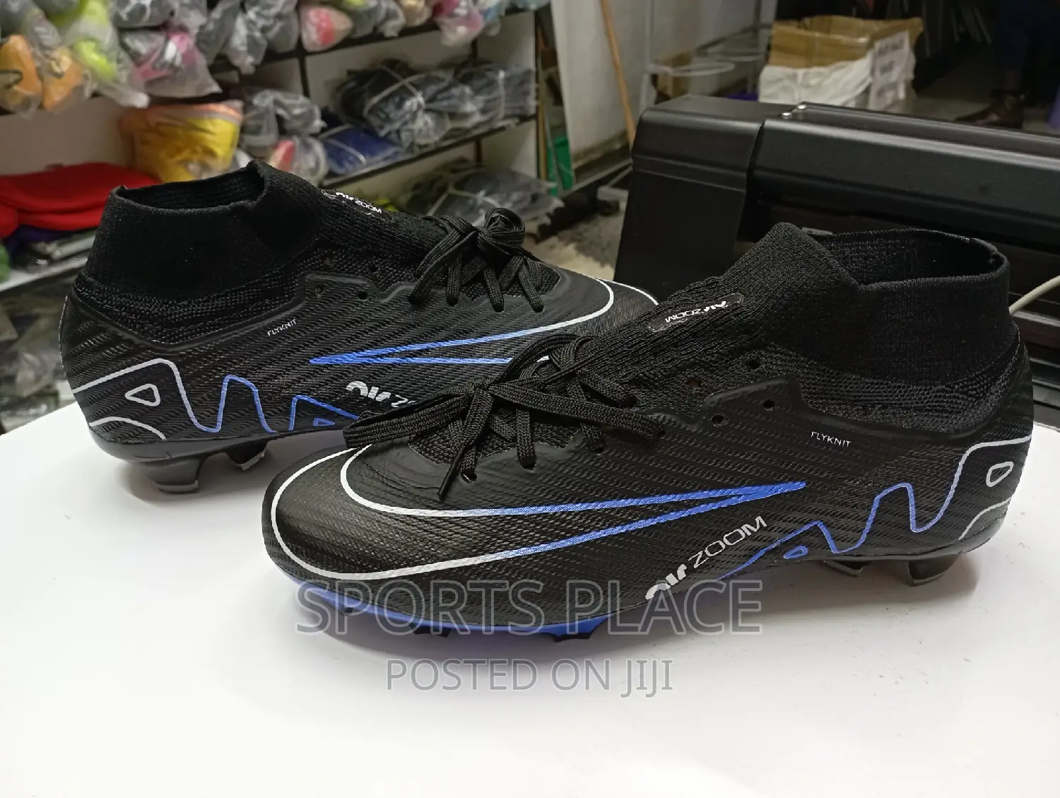 Black Nike Air Zoom Football Boots