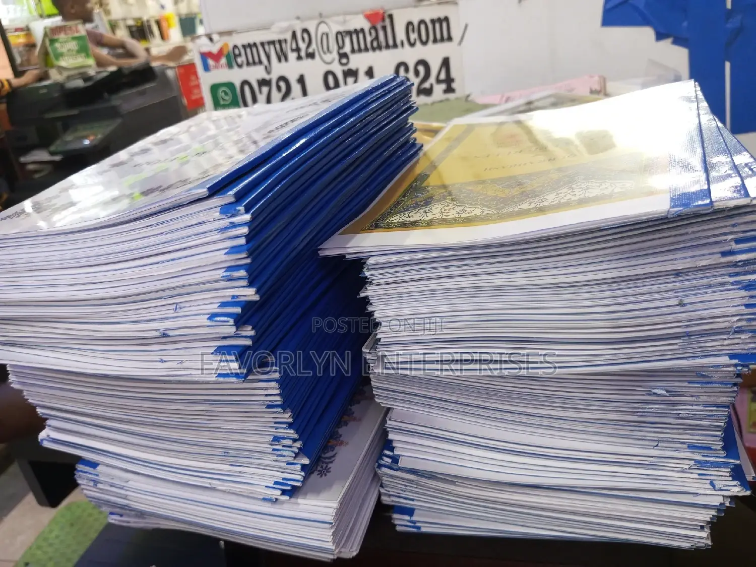 A5 Size Colored Books Printing