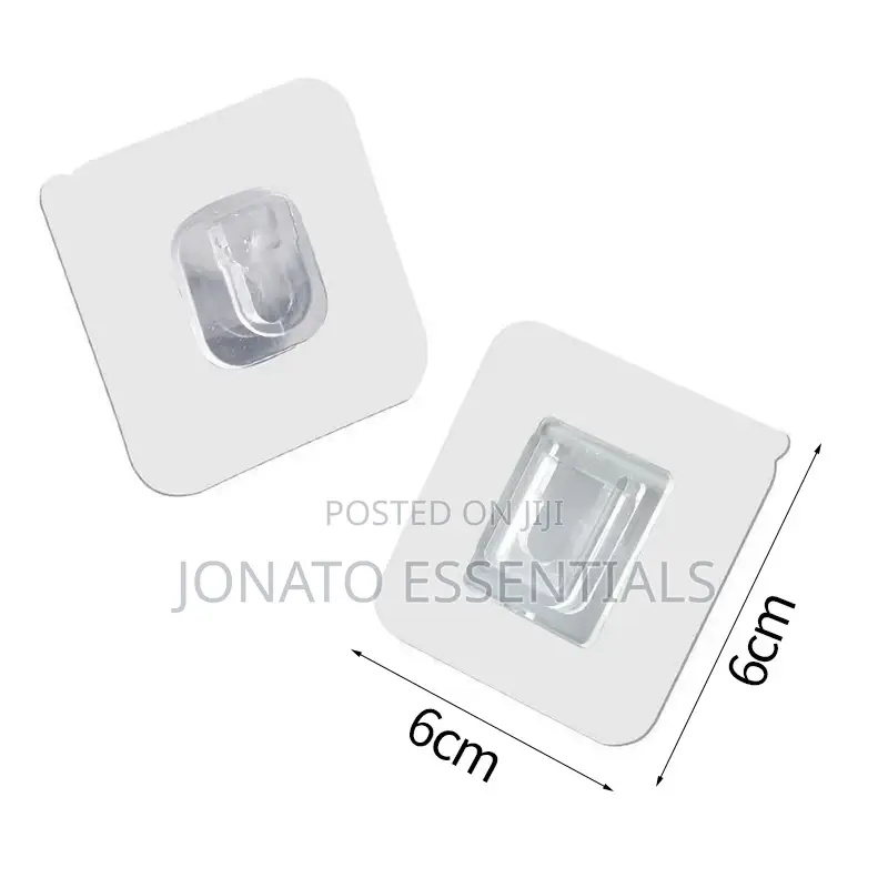 5 Pair Double Sided Adhesive Wall Hooks