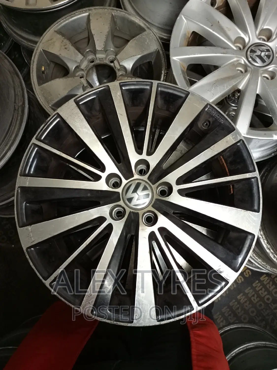 Size 18 Vw Alloy Japan Rims Set