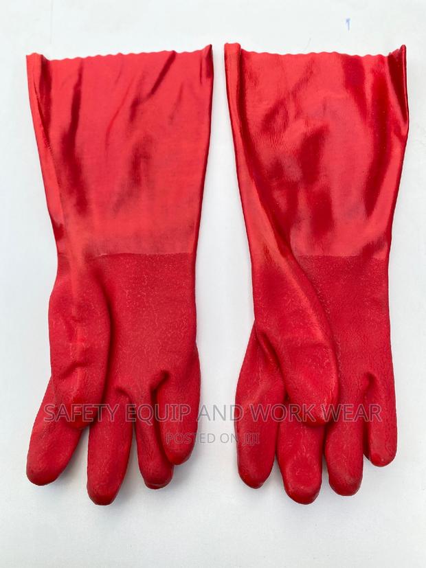 Pvc Protection Chemical Handling Gloves