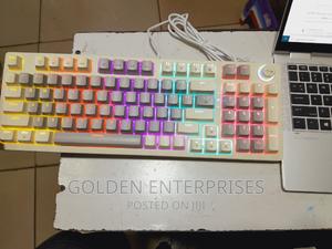 97 Key Mechanical Gaming Keyboard With Back-Light and Knob - main view