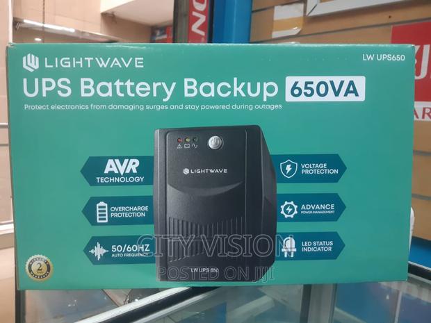 Ups Battery Backup 650va, 650va Lightwave " - main view